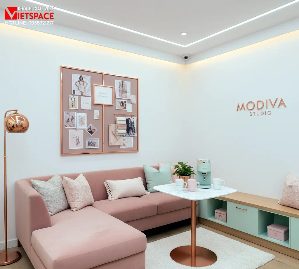 thiết kế cửa hàng thời trang modiva studio _13