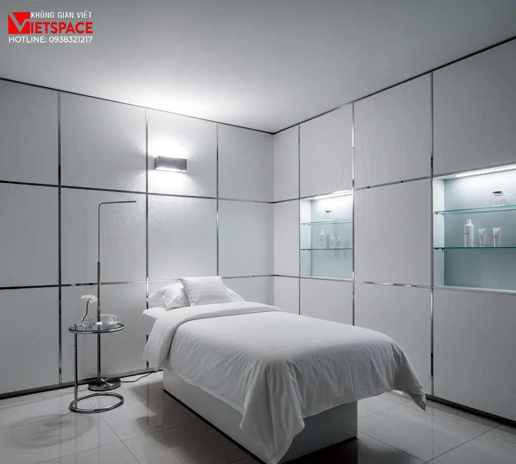 thiết kế spa silver mist _5