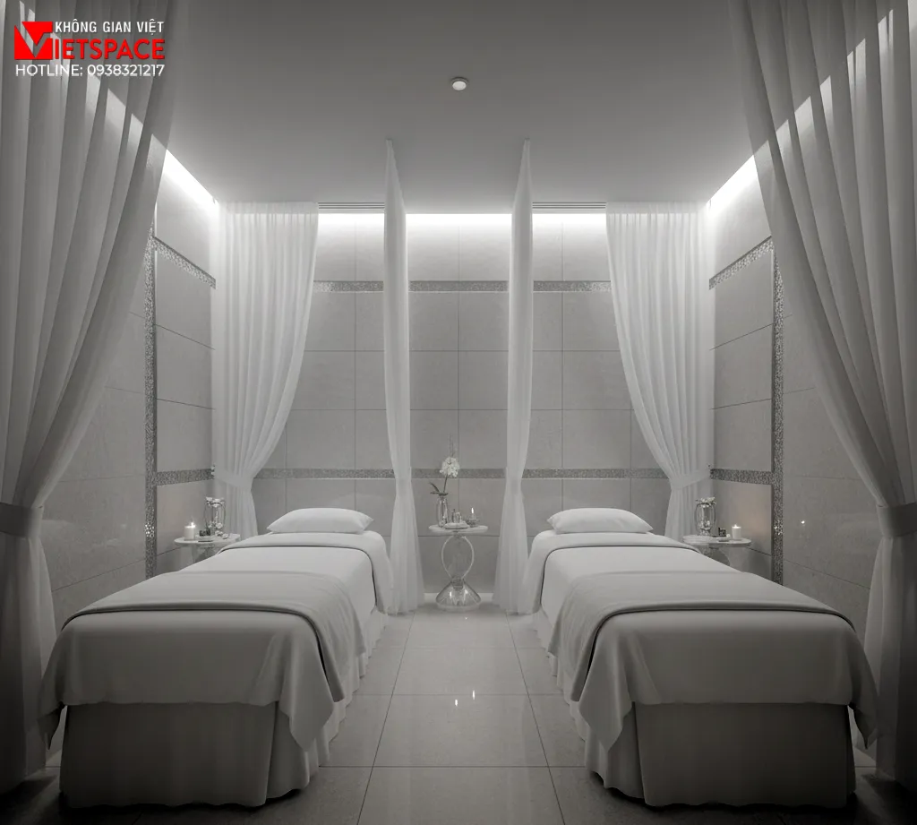 thiết kế spa silver mist _13