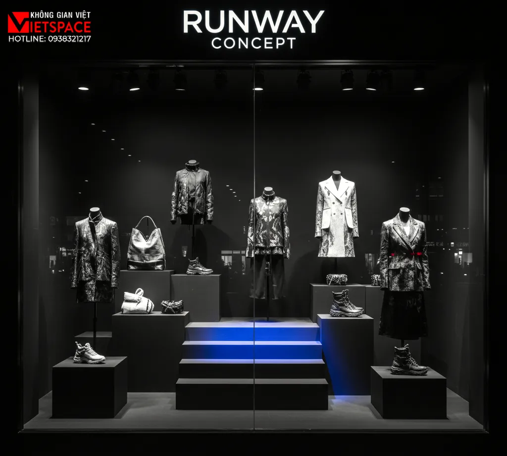 thiết kế cửa hàng thời trang runway concept _8