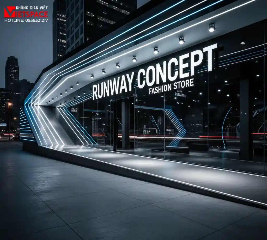 thiết kế cửa hàng thời trang runway concept _2