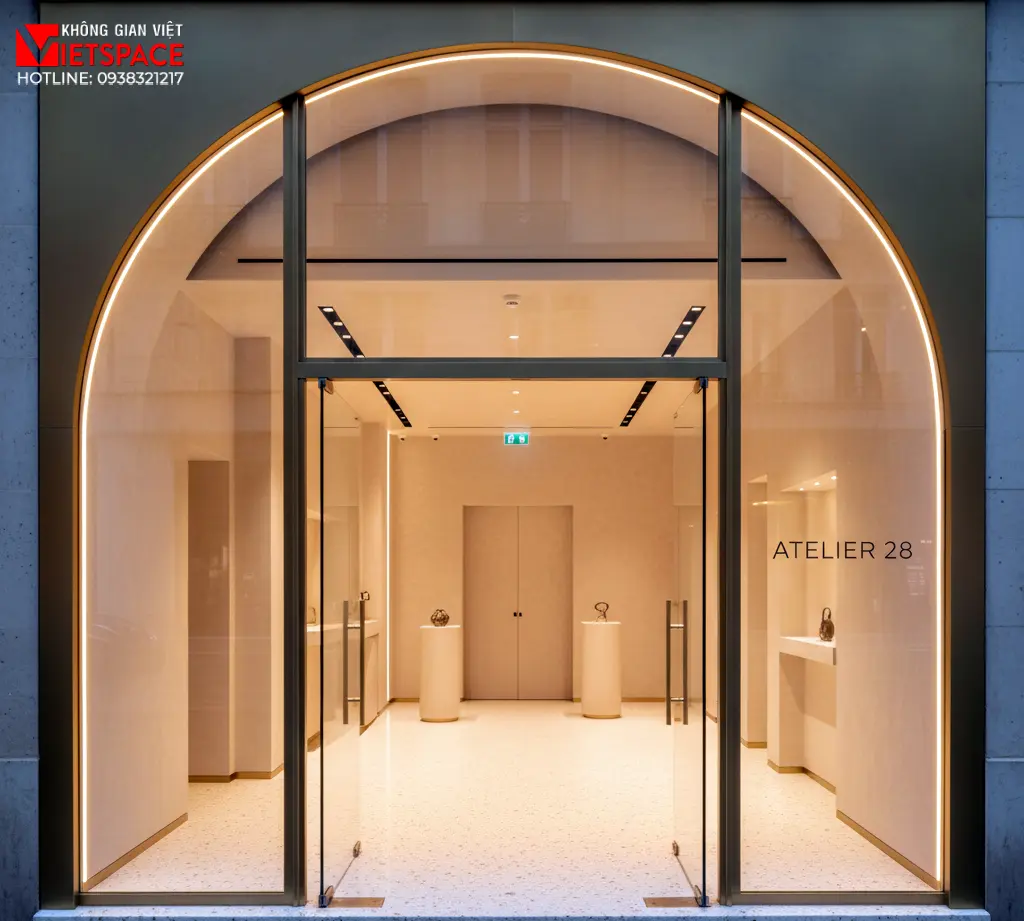 thiết kế cửa hàng thời trang atelier 28 _8