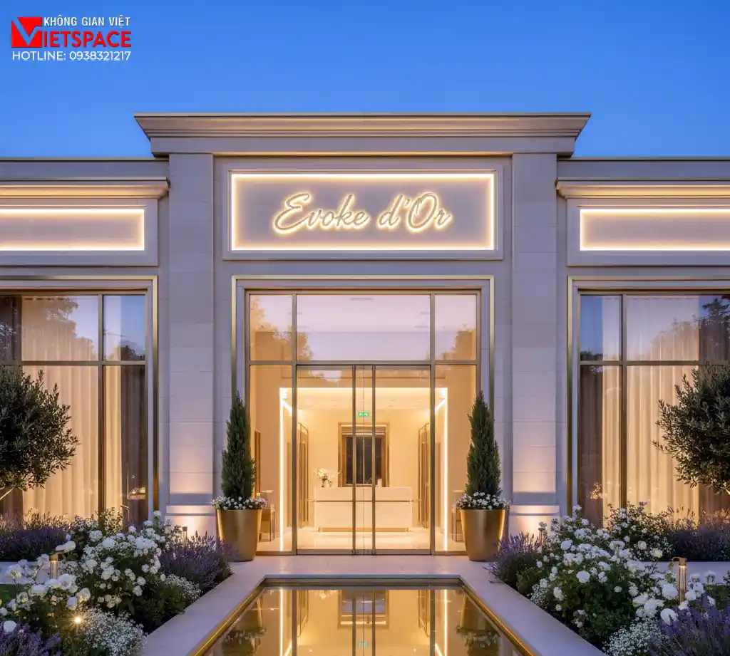 thiết kế spa evoke d’or _2