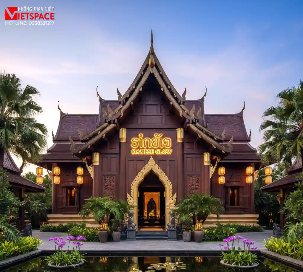 thiết kế spa siamese glow _1