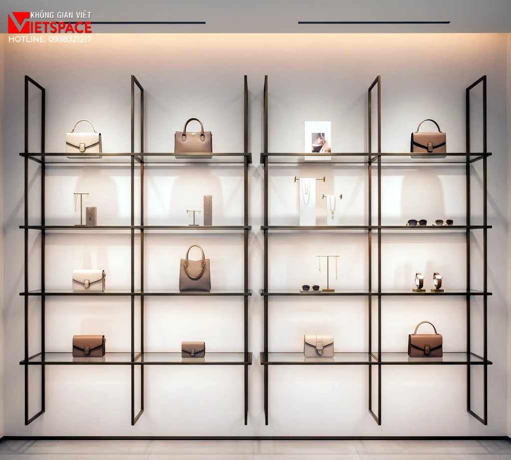 thiết kế cửa hàng thời trang the retail edit _3