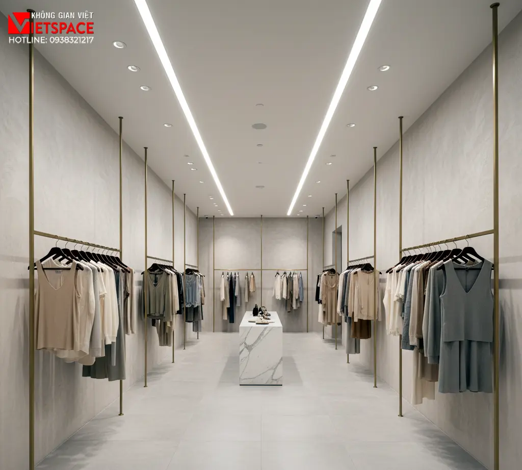 thiết kế cửa hàng thời trang the retail edit _12