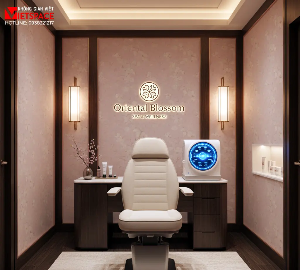 thiết kế spa oriental blossom _3