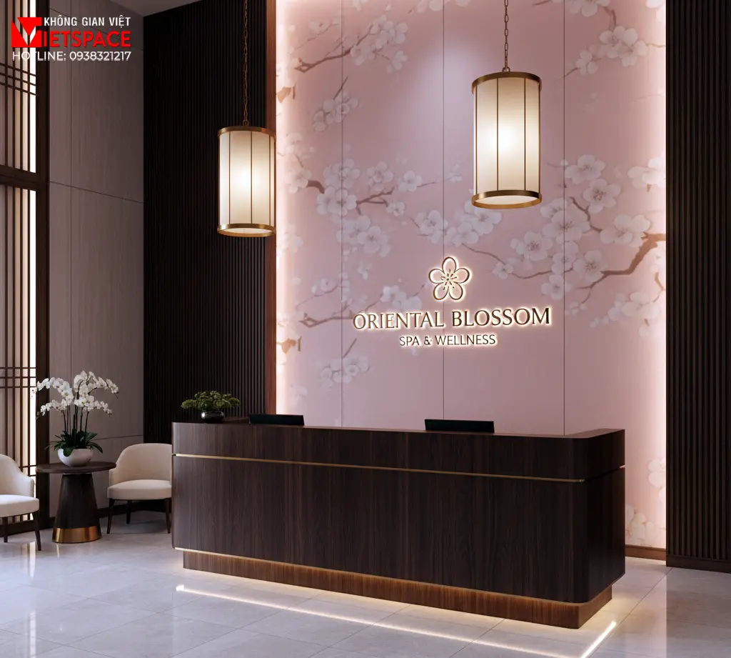 thiết kế spa oriental blossom _5