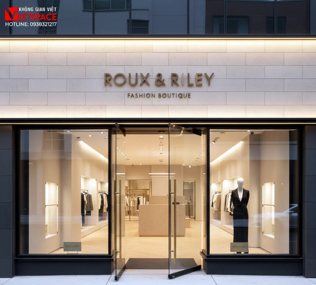 thiết kế cửa hàng thời trang roux & riley _8