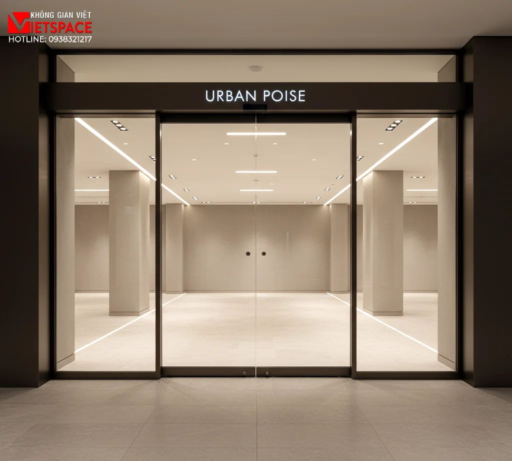 thiết kế cửa hàng thời trang urban poise _11