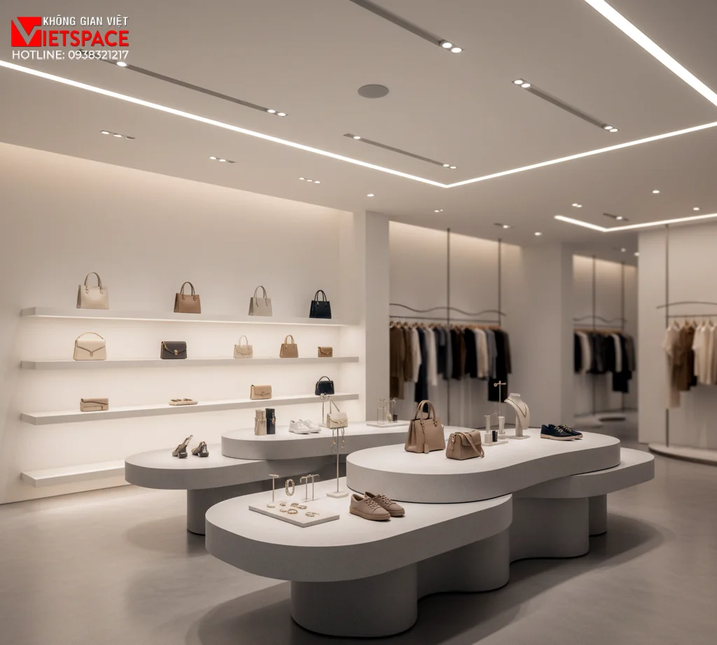 thiết kế cửa hàng thời trang waveline studio _5