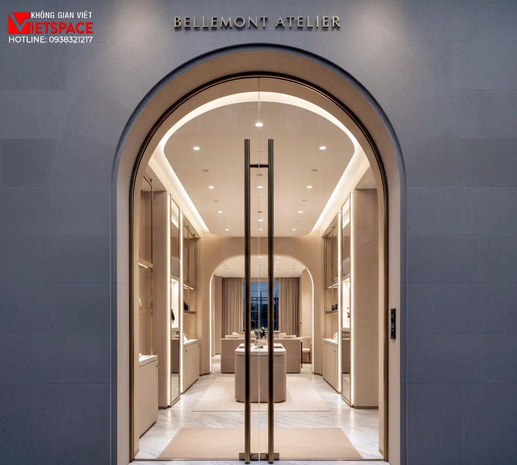 thiết kế cửa hàng thời trang bellemont atelier _9