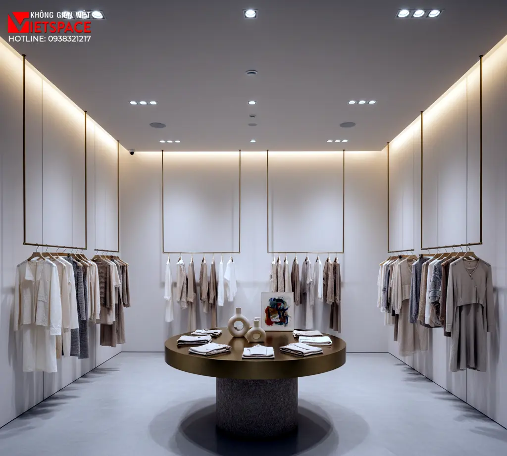 thiết kế cửa hàng thời trang kiné atelier _7
