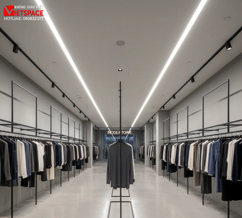 thiết kế cửa hàng thời trang mode & form _12