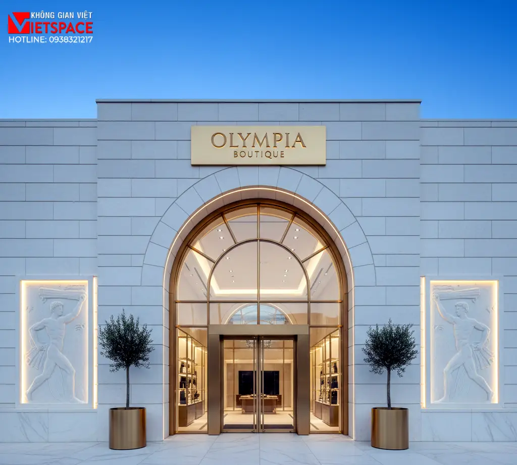 thiết kế cửa hàng thời trang olympia boutique _10