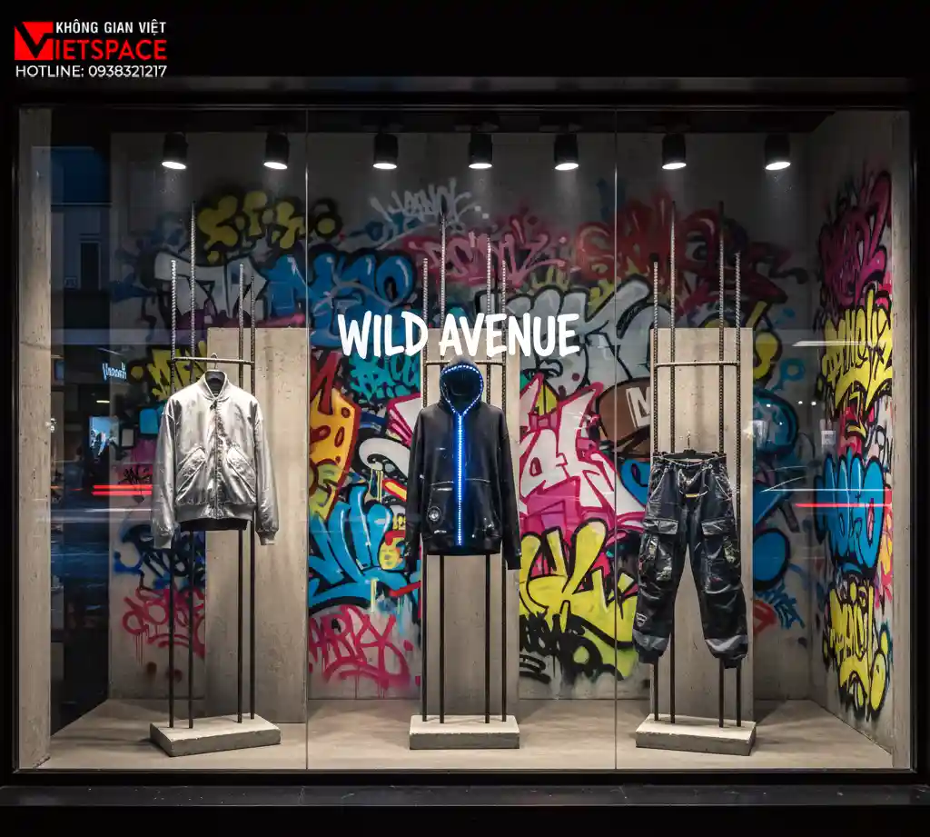 thiết kế cửa hàng thời trang wild avenue _8