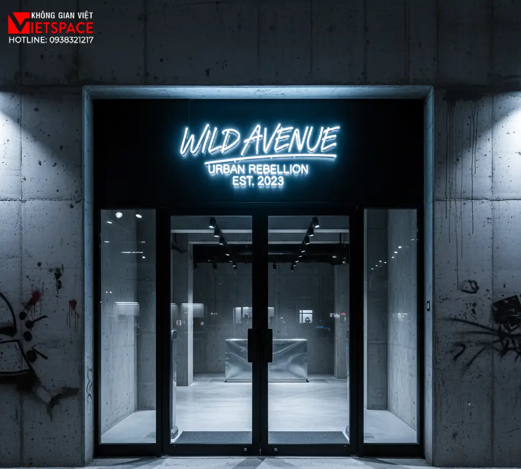 thiết kế cửa hàng thời trang wild avenue _13