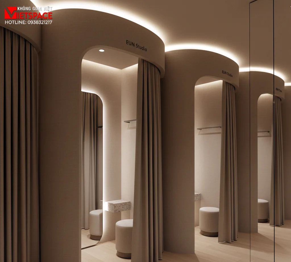 thiết kế cửa hàng thời trang eun studio _7