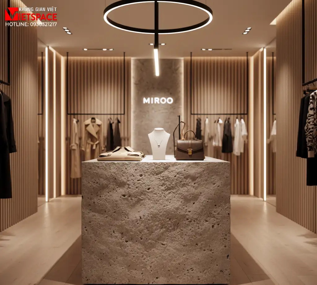 thiết kế cửa hàng thời trang mirioo _3