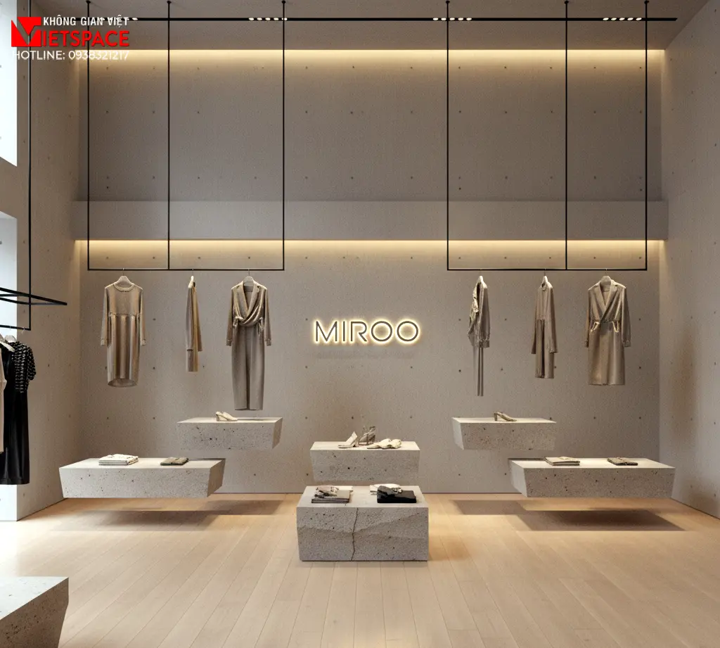 thiết kế cửa hàng thời trang mirioo _8