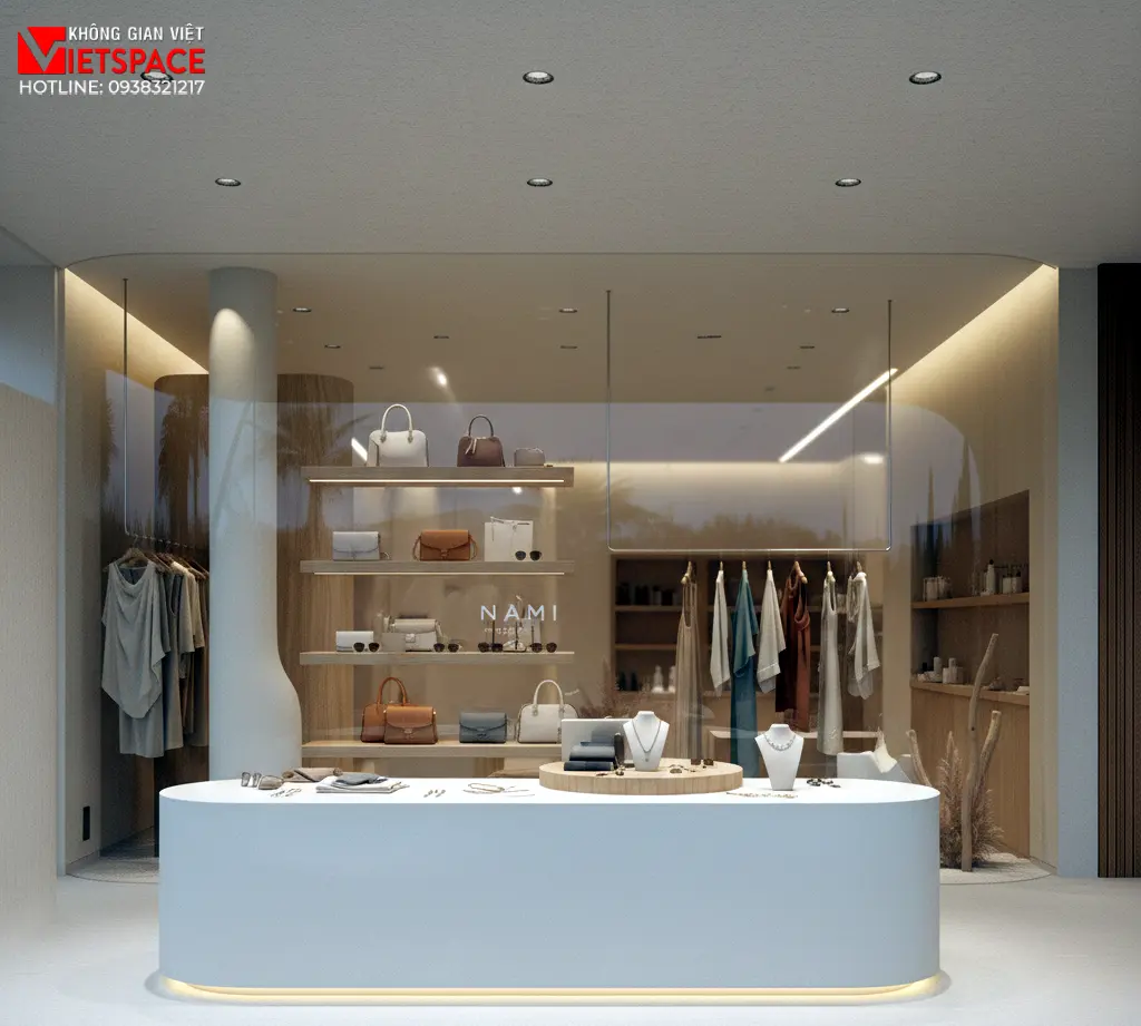 thiết kế cửa hàng thời trang nami concept store _3