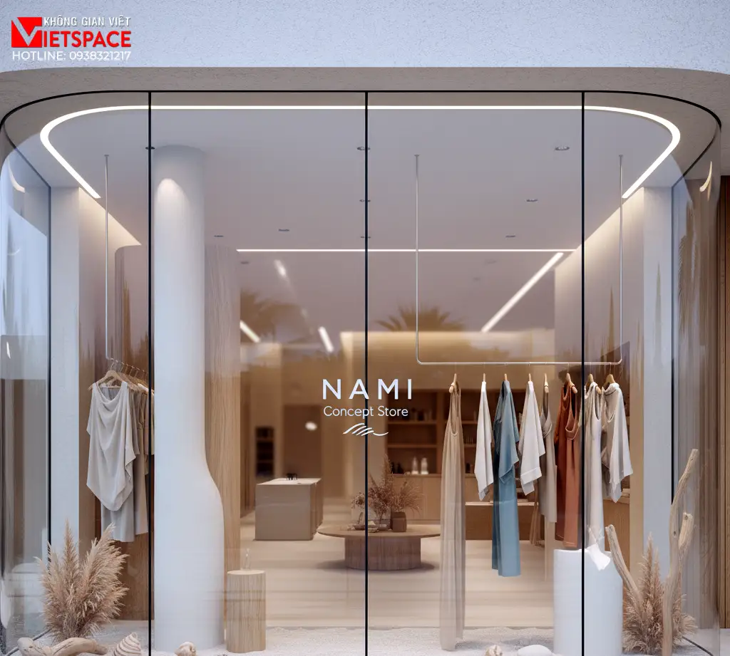 thiết kế cửa hàng thời trang nami concept store _10