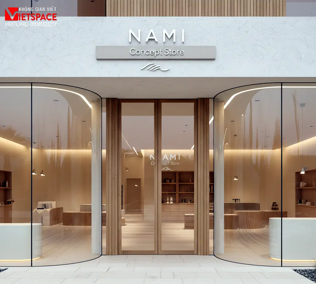 thiết kế cửa hàng thời trang nami concept store _11