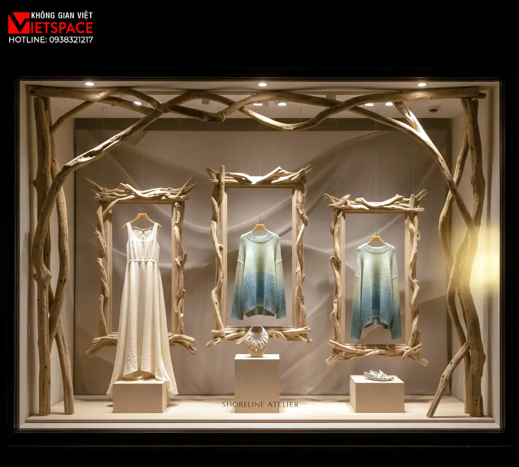 thiết kế cửa hàng thời trang shoreline atelier _12