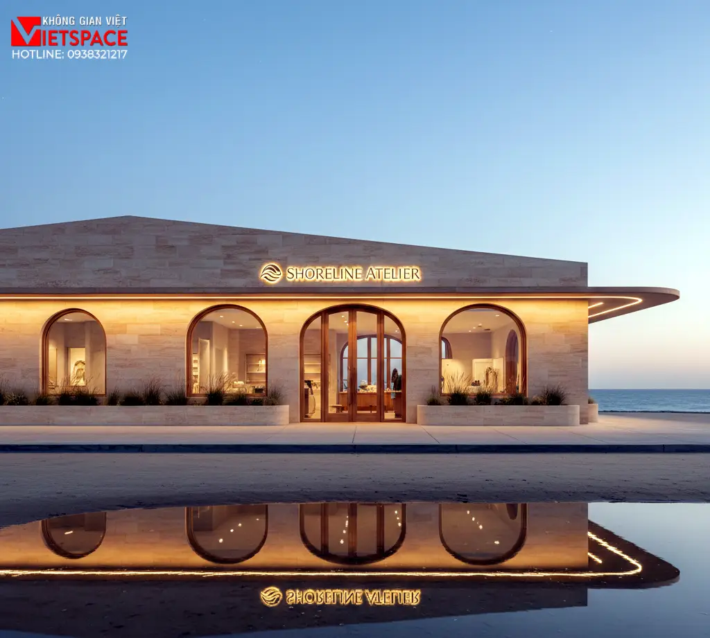 thiết kế cửa hàng thời trang shoreline atelier _2