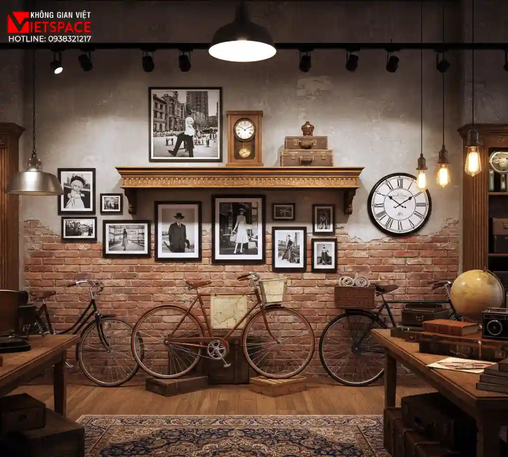 thiết kế cửa hàng thời trang the vintage loft _5