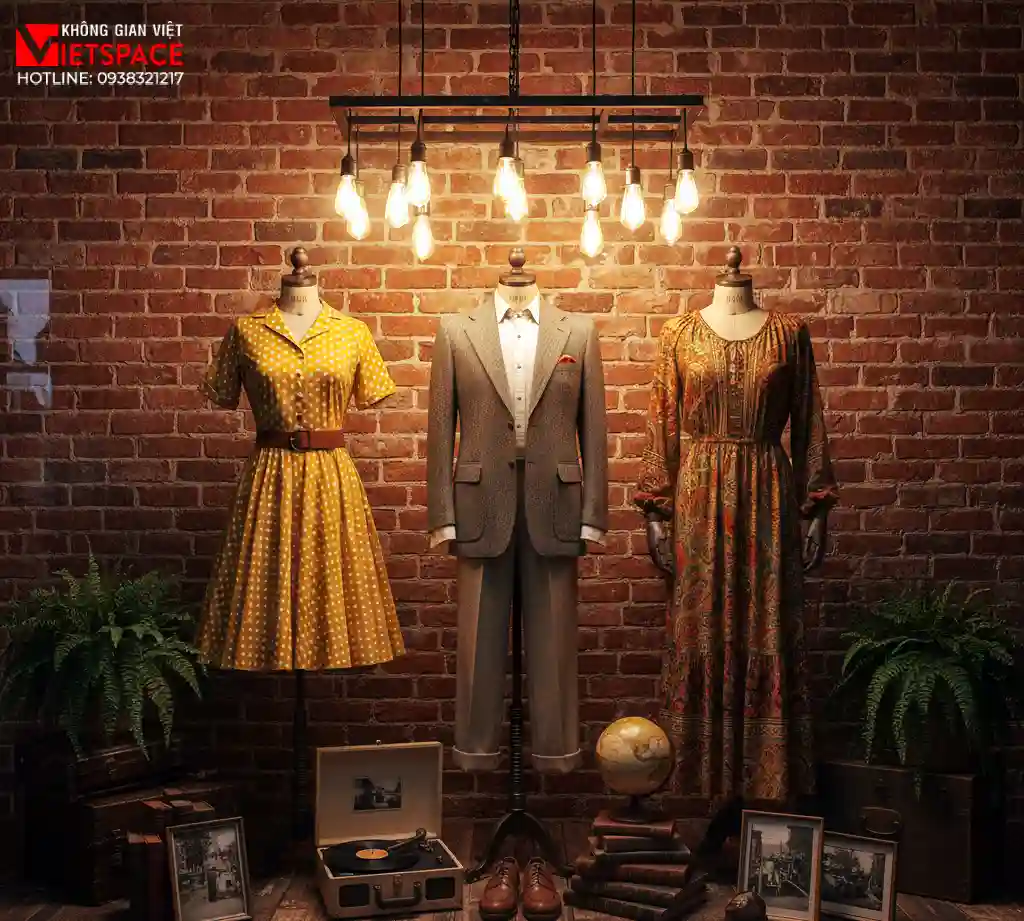 thiết kế cửa hàng thời trang the vintage loft _8