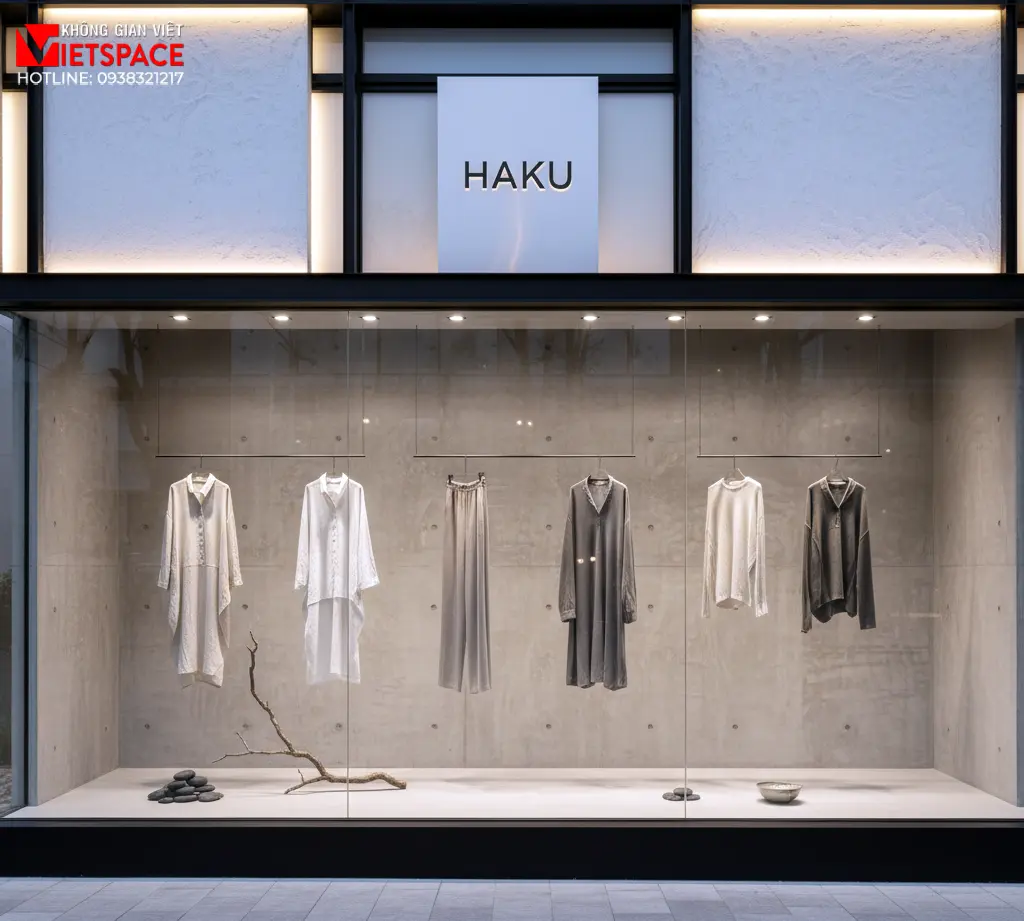 thiết kế cửa hàng thời trang haku _8