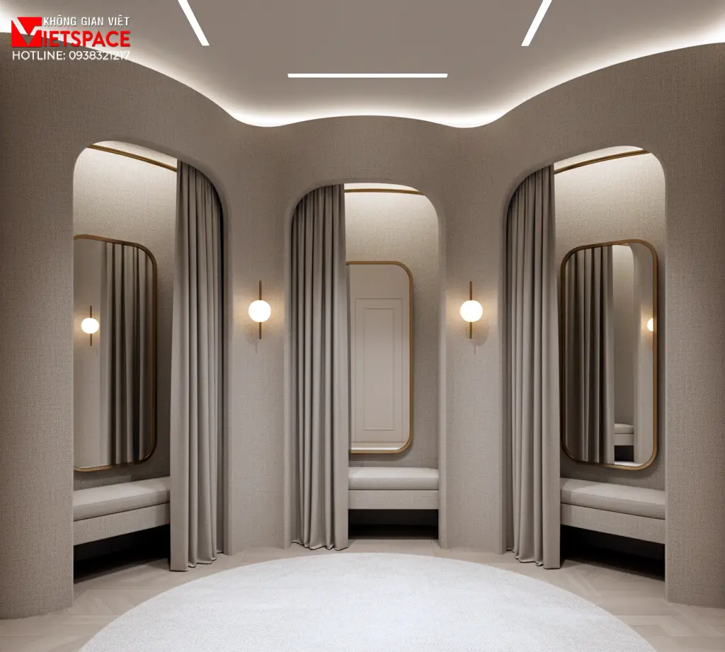 thiết kế cửa hàng thời trang nara _15