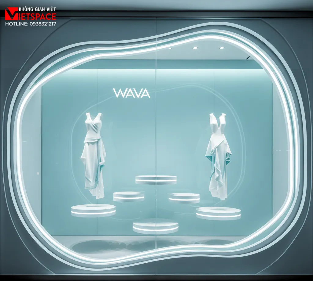 thiết kế cửa hàng thời trang wava _12