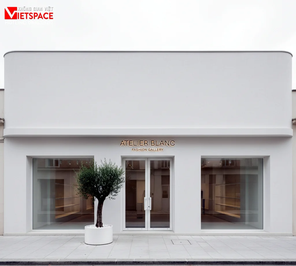 thiết kế cửa hàng thời trang atelier blanc _2