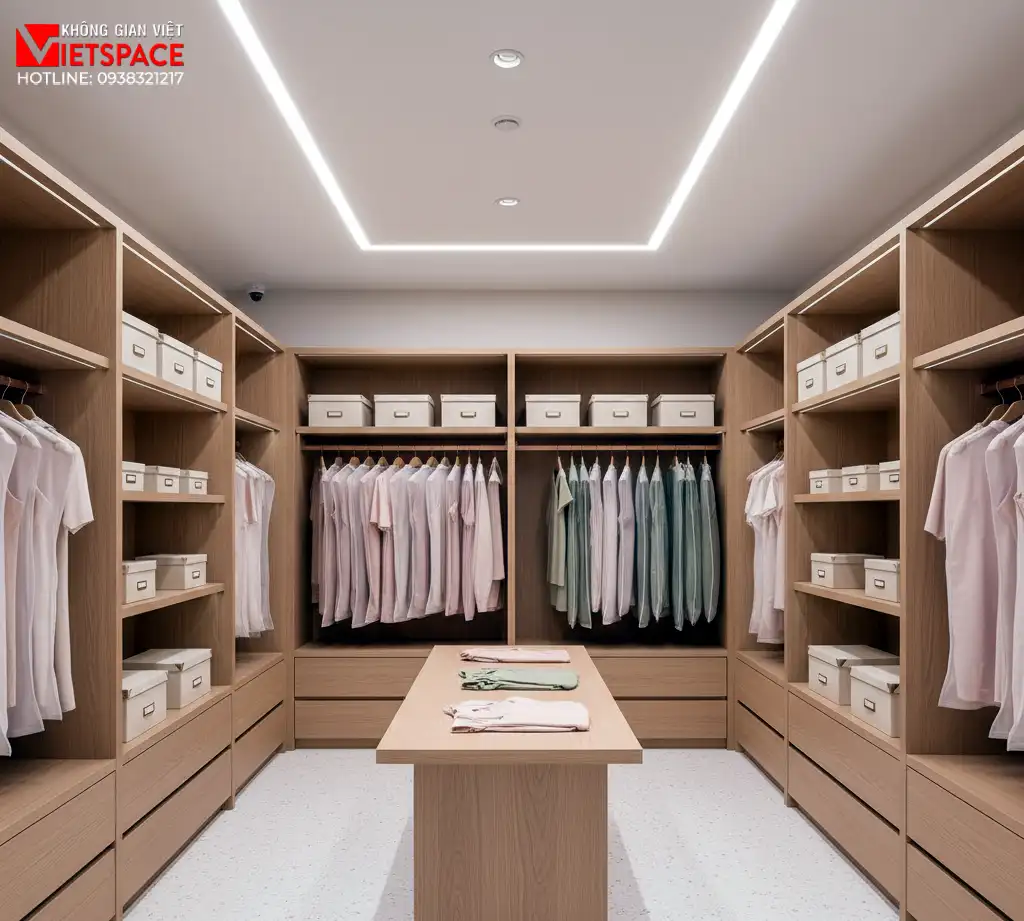 thiết kế cửa hàng thời trang mika studio _4
