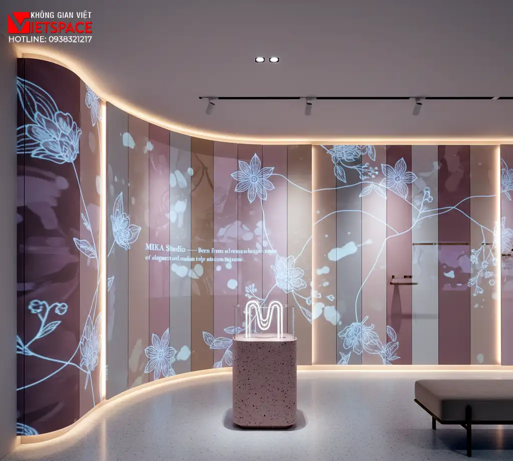 thiết kế cửa hàng thời trang mika studio _5