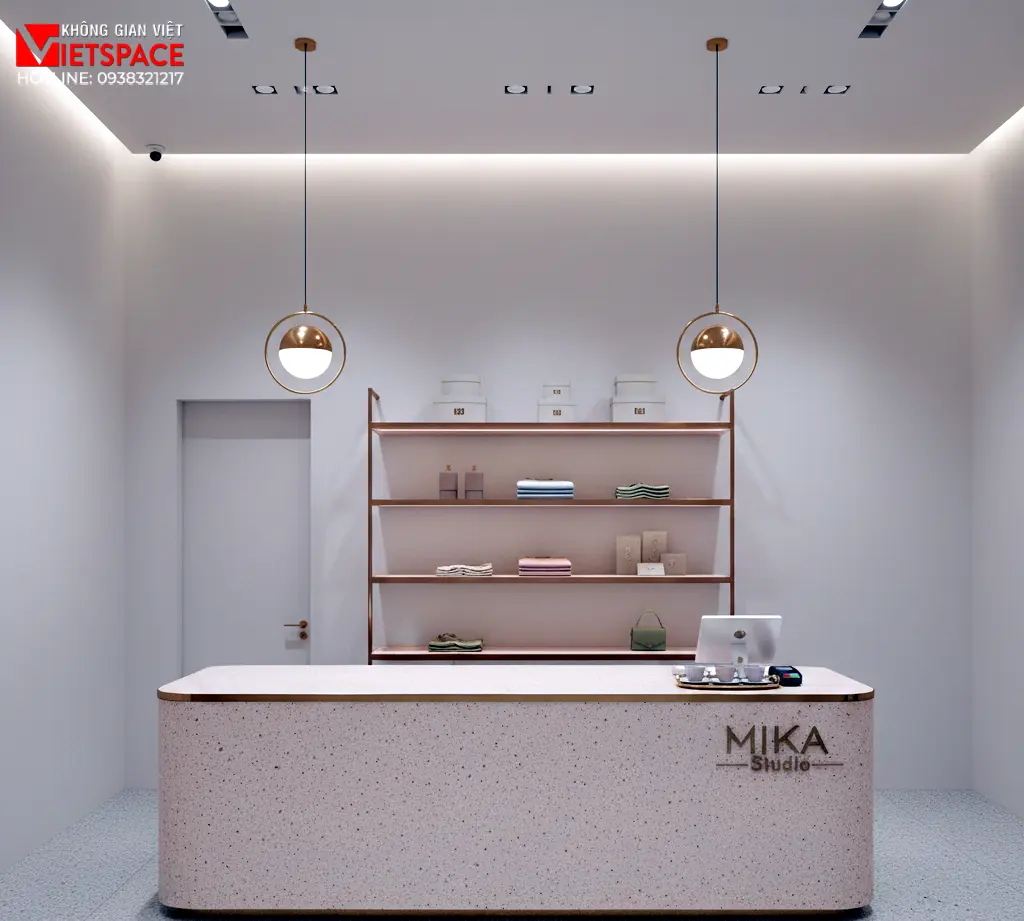 thiết kế cửa hàng thời trang mika studio _6