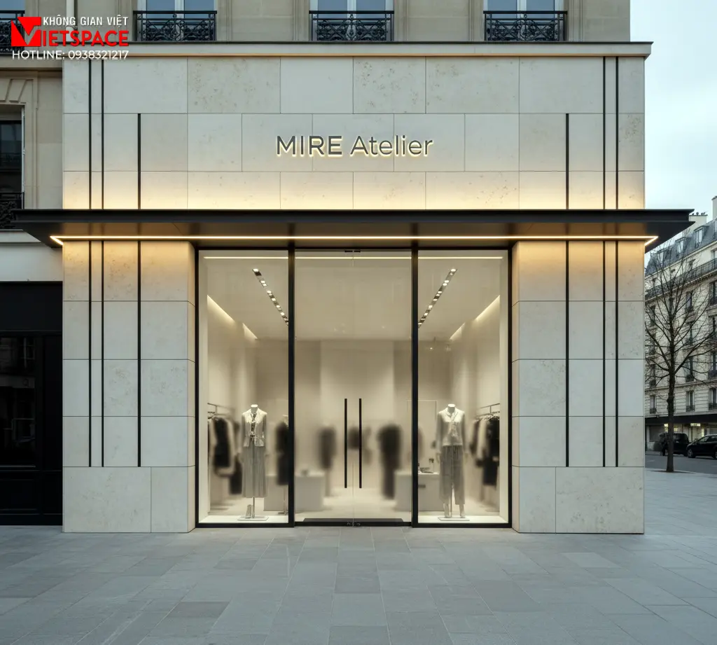 thiết kế cửa hàng thời trang mire atelier _17
