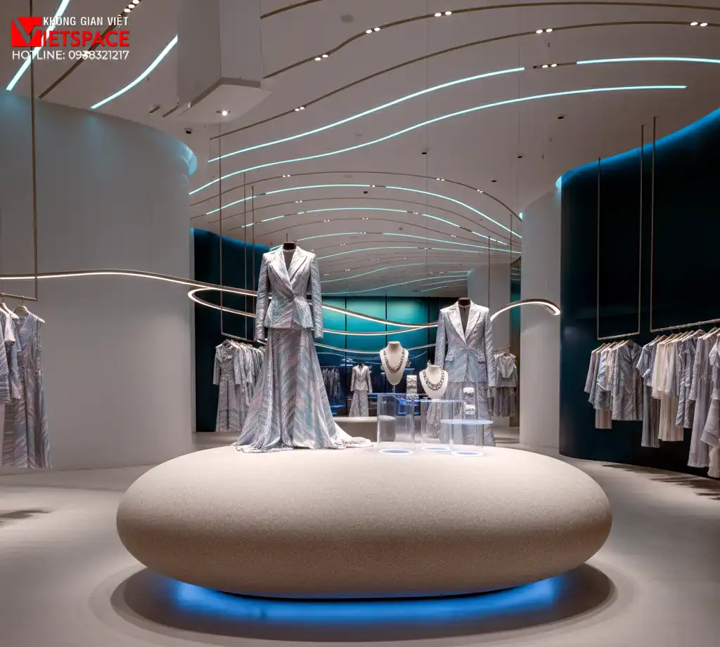 thiết kế cửa hàng thời trang oceva _3