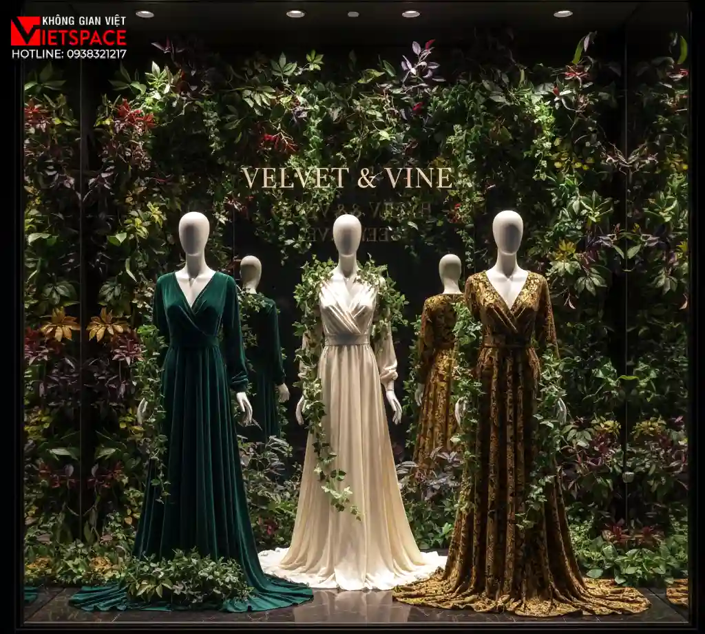 thiết kế cửa hàng thời trang velvet & vine _7