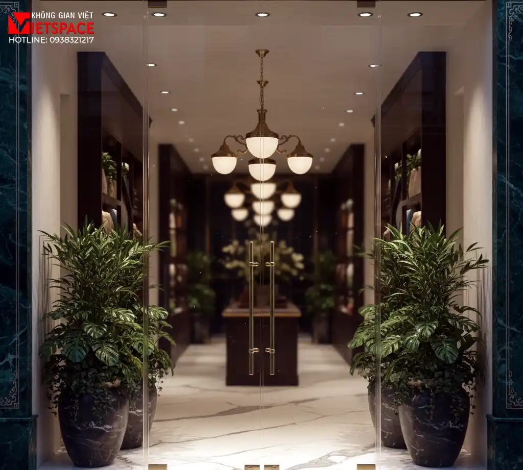 thiết kế cửa hàng thời trang velvet & vine _11