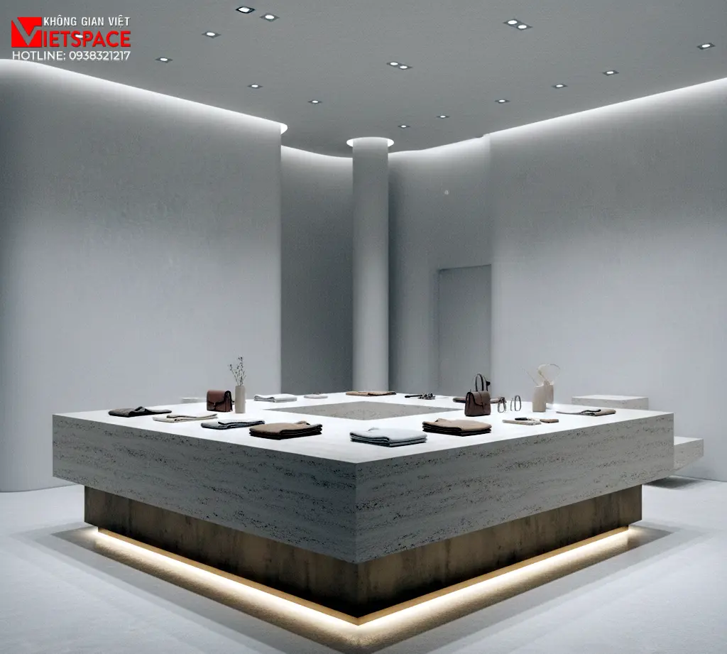 thiết kế cửa hàng thời trang klover _6