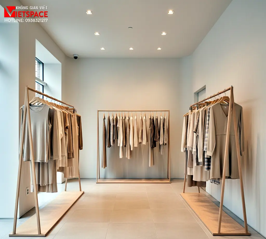 thiết kế cửa hàng thời trang klover _11