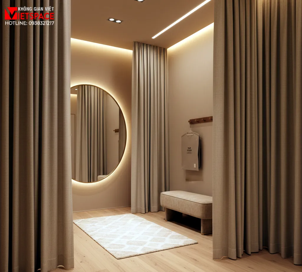 thiết kế cửa hàng thời trang klover _14