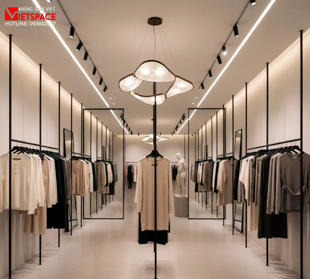 thiết kế cửa hàng thời trang nysa fashion _4