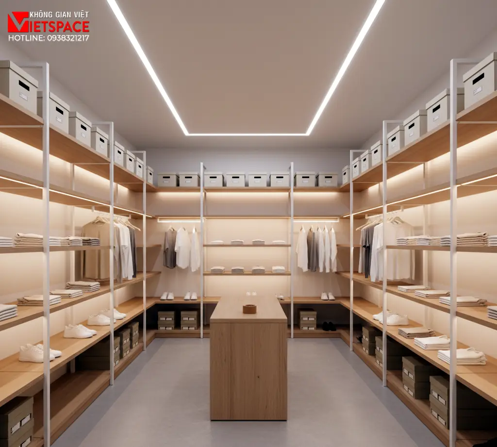 thiết kế cửa hàng thời trang shiro space _4