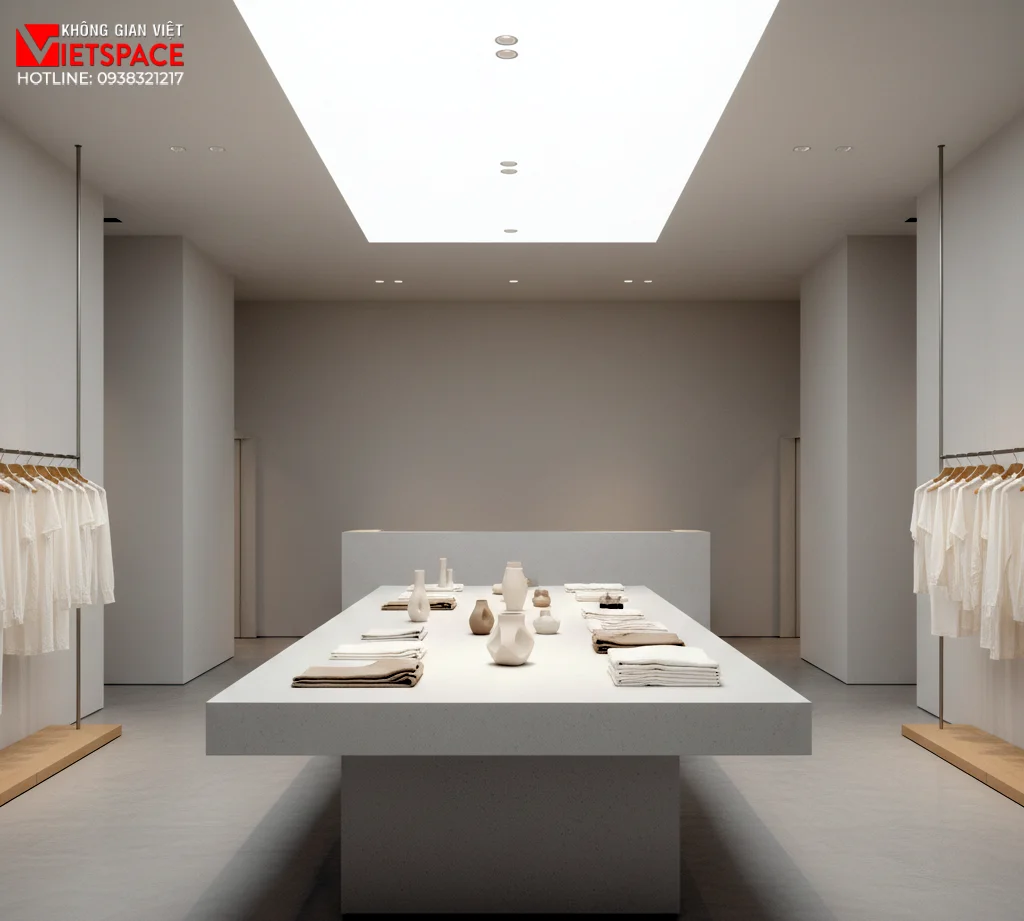 thiết kế cửa hàng thời trang shiro space _7