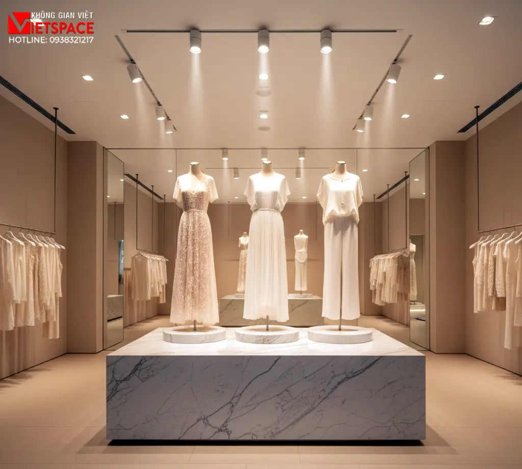 thiết kế cửa hàng thời trang the lumi _5