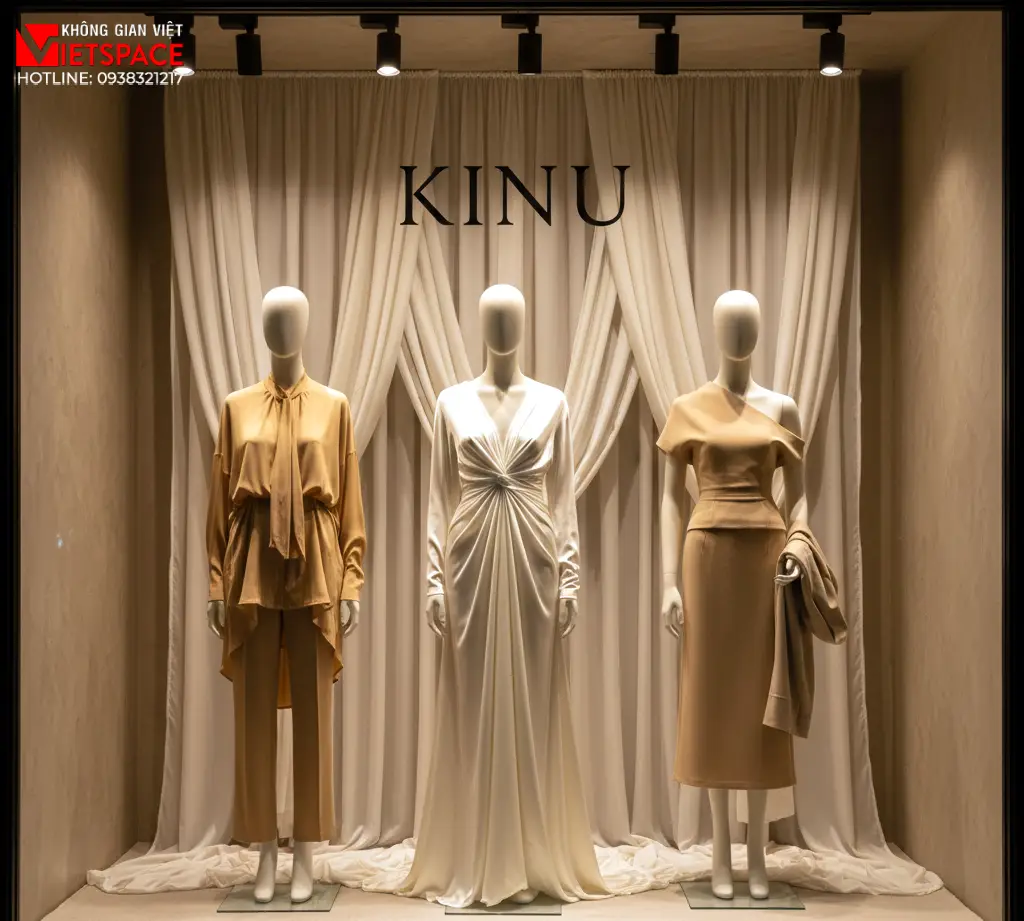 thiết kế cửa hàng thời trang kinu _7
